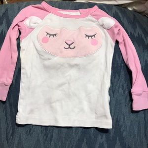 18 month old Carter’s long sleeved lamb shirt